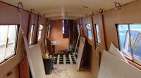 A Wyvern Shipping boat's interior during creation!