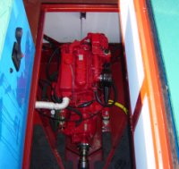 Kabota Engine installation in a built-to-order narrowboat
